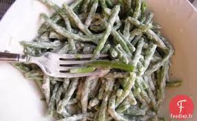 Haricots verts à la crème