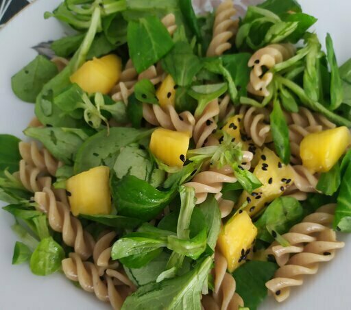 Nouilles à la mangue