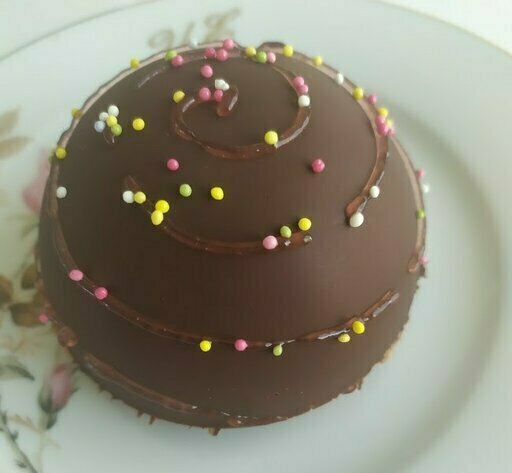 Dôme praliné et cœur framboise