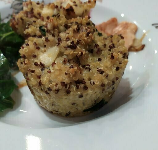 Muffin quinoa épinard