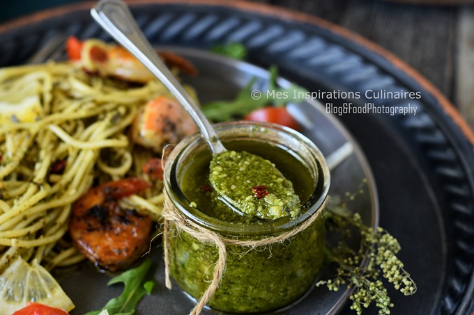 Pesto aux fanes de carottes